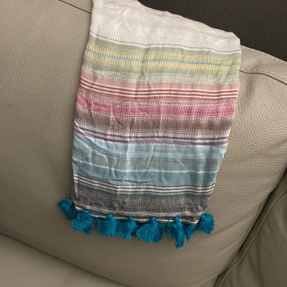 PilyQ COPPER ADRIANA TASSEL TUNIC Size M/L - Picture 6 of 8